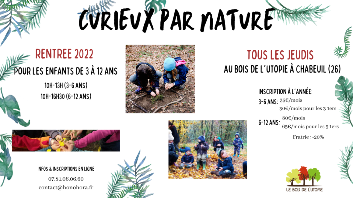 Journées « CURIEUX PAR NATURE » Journées « CURIEUX PAR NATURE »