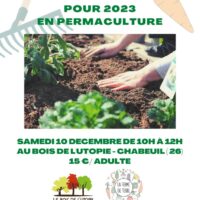 10 décembre – Préparer son potager en hiver en permaculture
